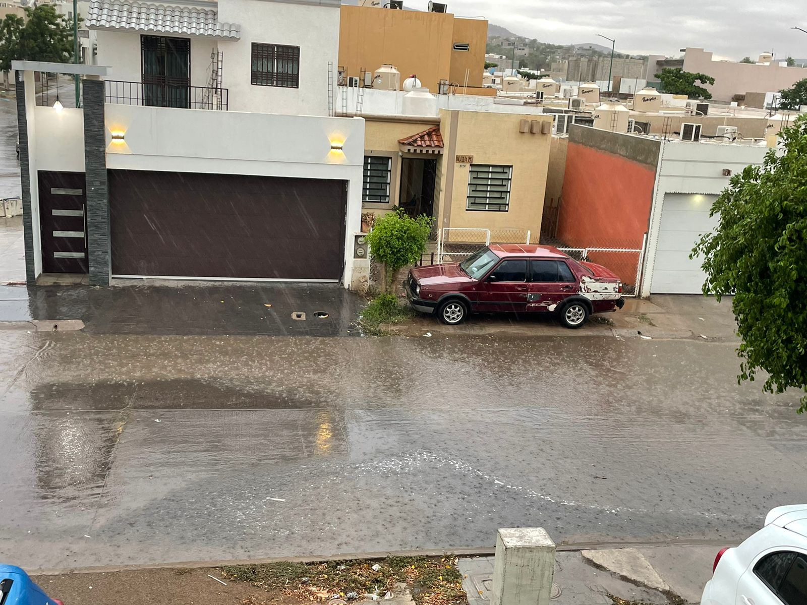 Se registra la primera lluvia en Culiacán