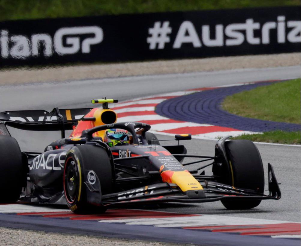Sergio ‘Checo’ Pérez remonta y sube al podio en el Gran Premio de Austria