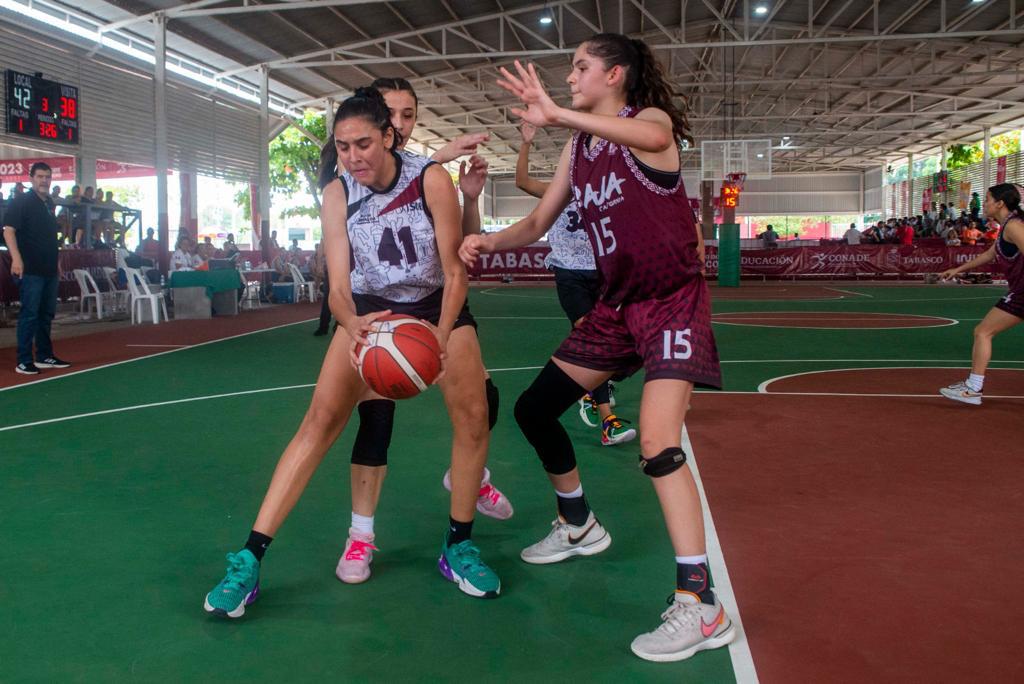Sinaloa tiene inicio agridulce en basquetbol 5×5 de Nacionales CONADE 2023