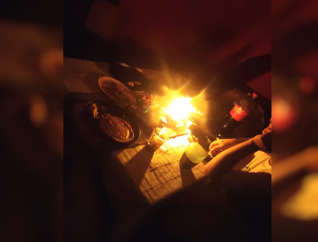¡La CFE los tuvo en vela! Habitantes de Nío, Guasave, pasaron la noche sin luz