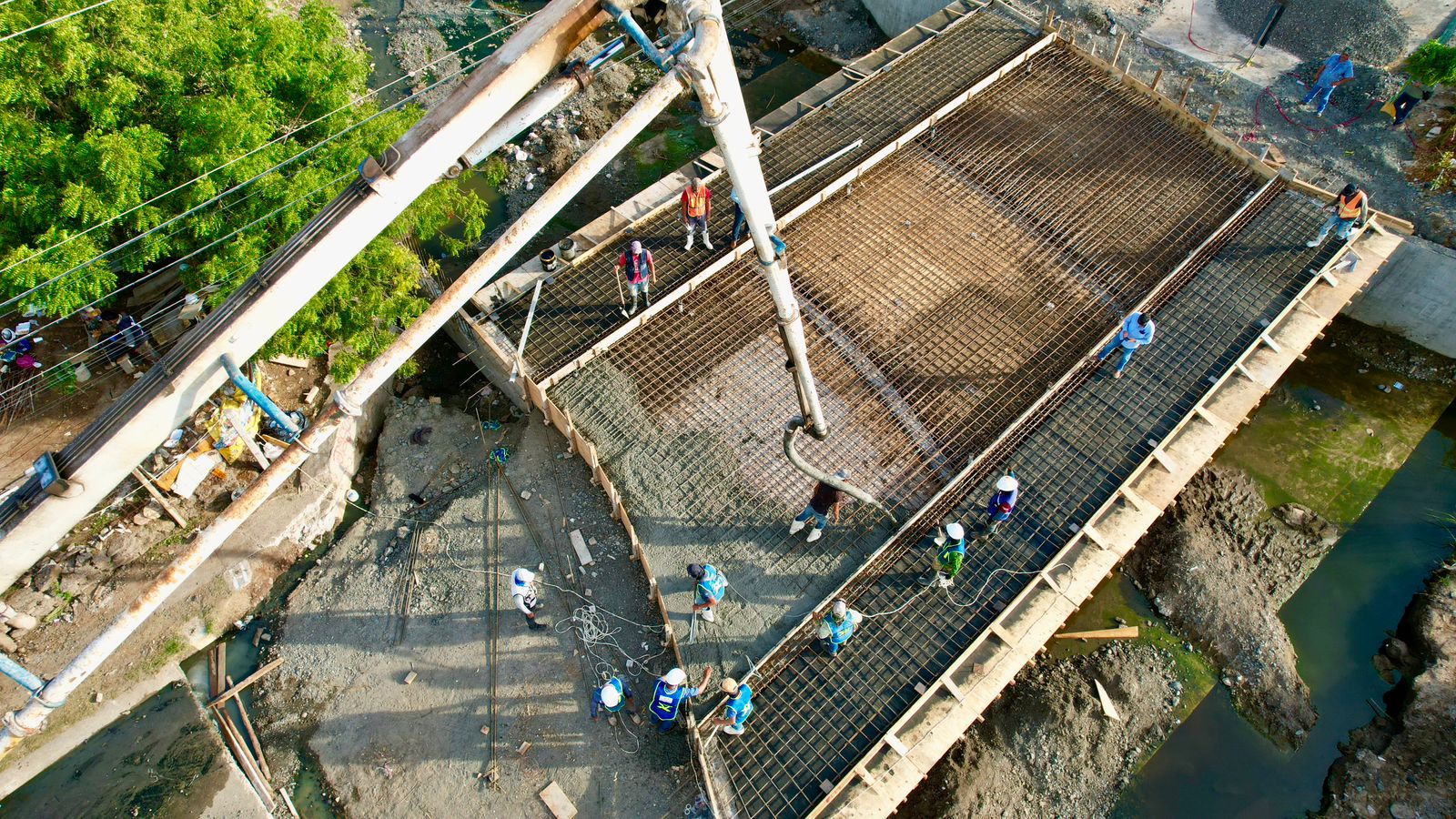 A punto de terminarse de construir el puente vehicular de ampliación Villa Verde en Mazatlán