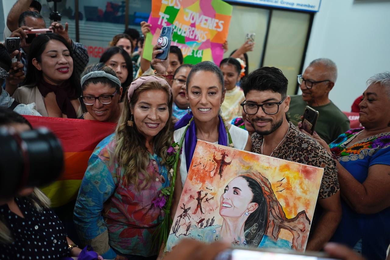Claudia Sheinbaum lidera encuestas estudiantiles para ser la próxima presidenta de México: Jóvenes con Claudia