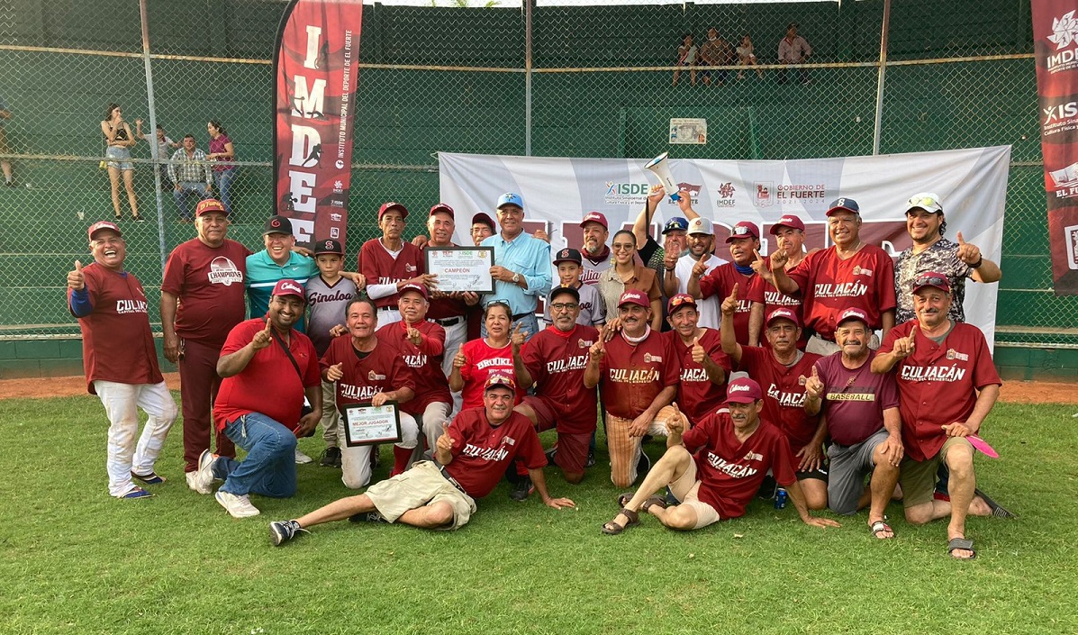 Definida la final del Estatal de Beisbol 60 años y más en Salvador Alvarado