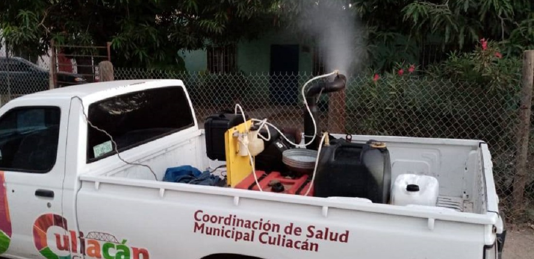 Ya se están fumigando los sectores que denunciaron plagas de mosquitos en Culiacán: Gámez Mendívil