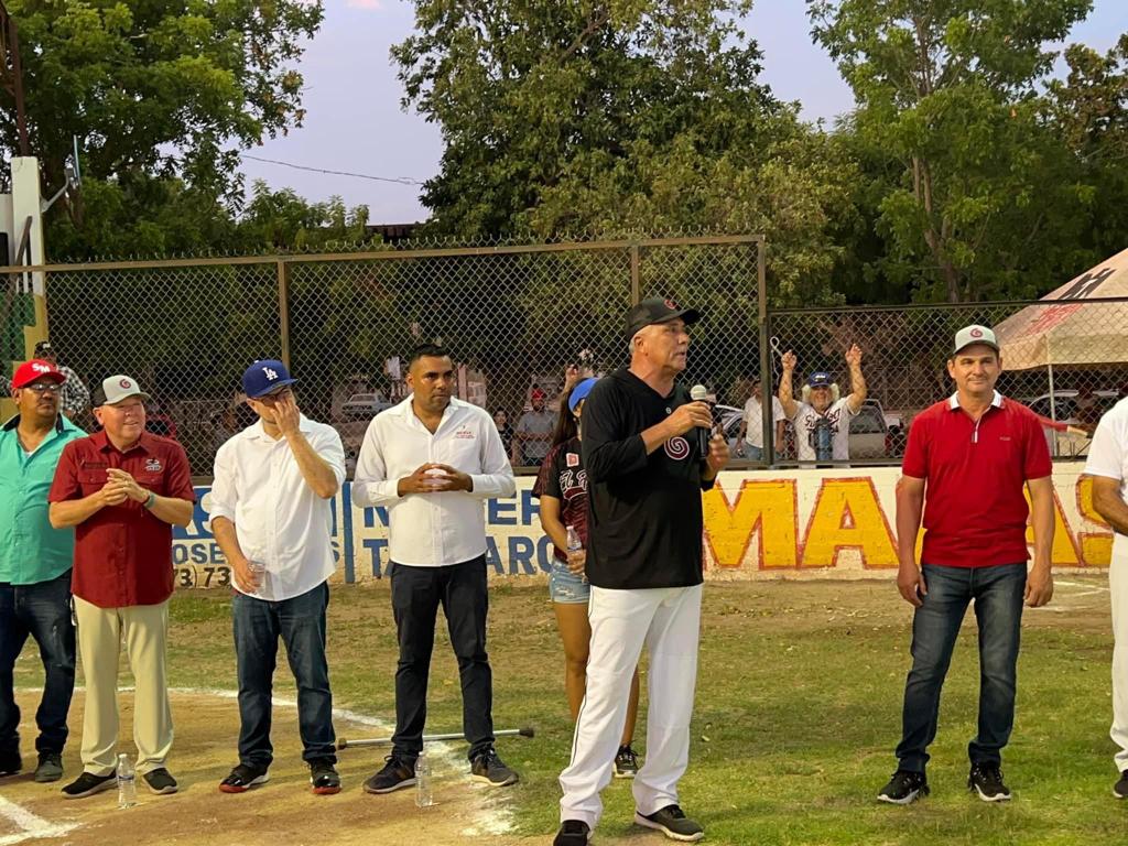 Inauguran el Estatal de Beisbol 60 años y más en Salvador Alvarado