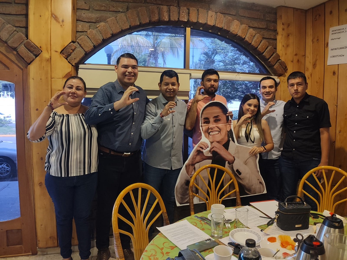 ¡Es Claudia! Jóvenes de Guasave y Juan José Ríos crean frente de apoyo a Sheinbaum