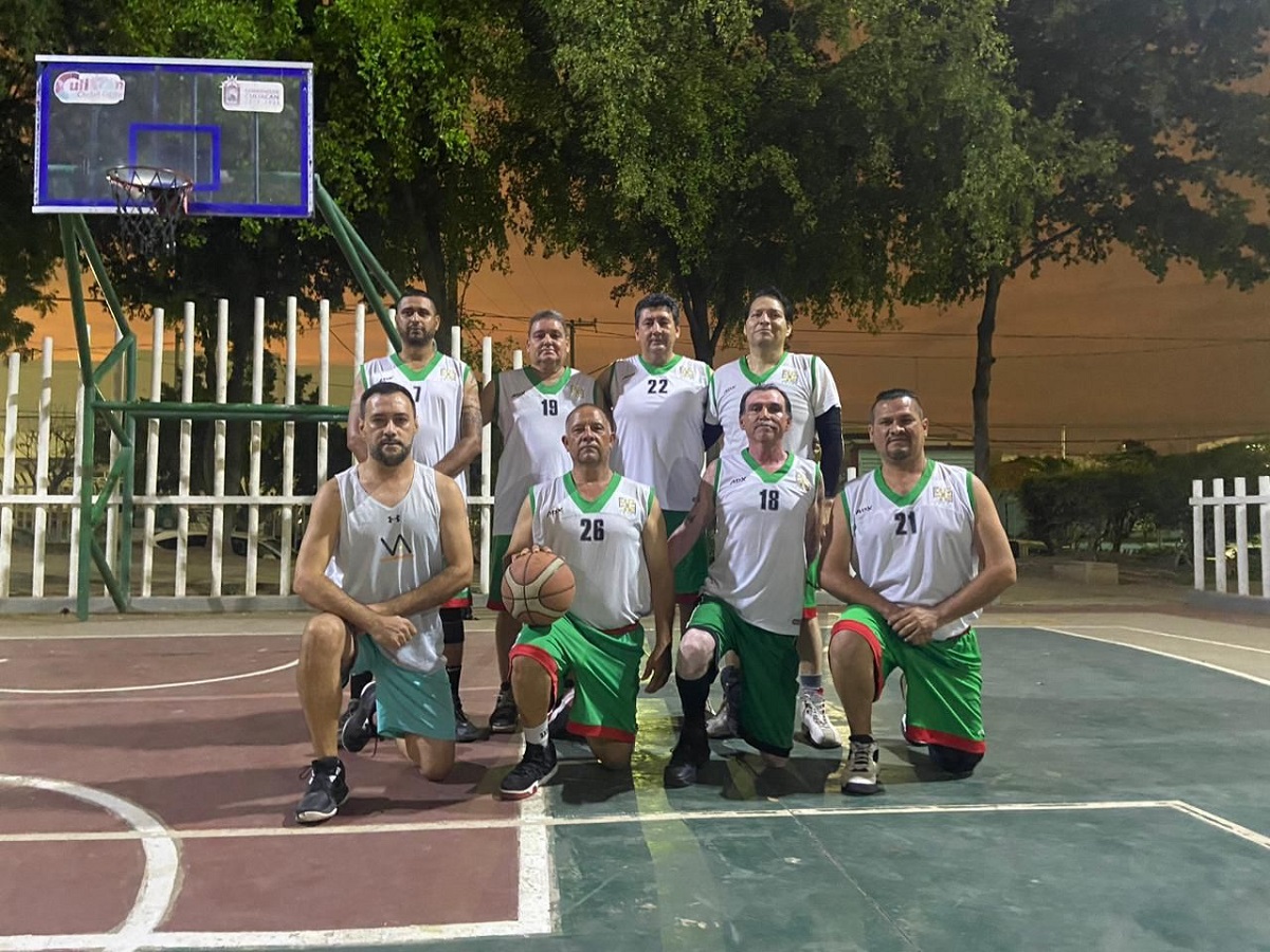 Continúa la actividad de Liga Oficial de Baloncesto de Veteranos en Culiacán tras ocho jornadas