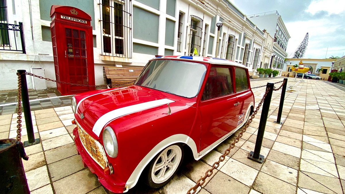 ‘Enchulado’ ha quedado ya el Mini Cooper Liverpool en Mazatlán