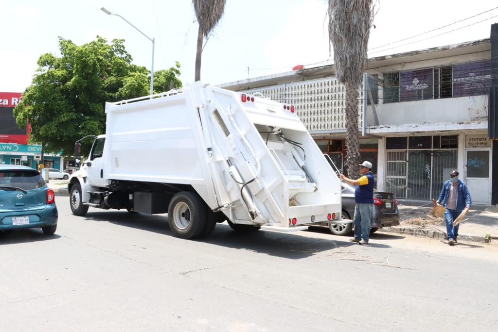 Servicios Públicos garantiza que este fin de semana resolverán al 100% recolección de basura en Ahome