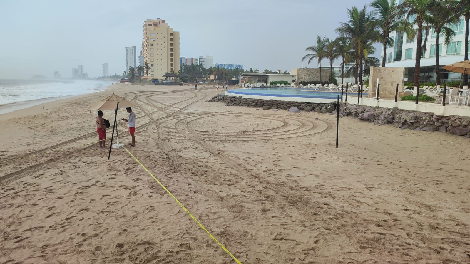En playa de Mazatlán se registra la primera víctima de la tormenta ‘Beatriz’