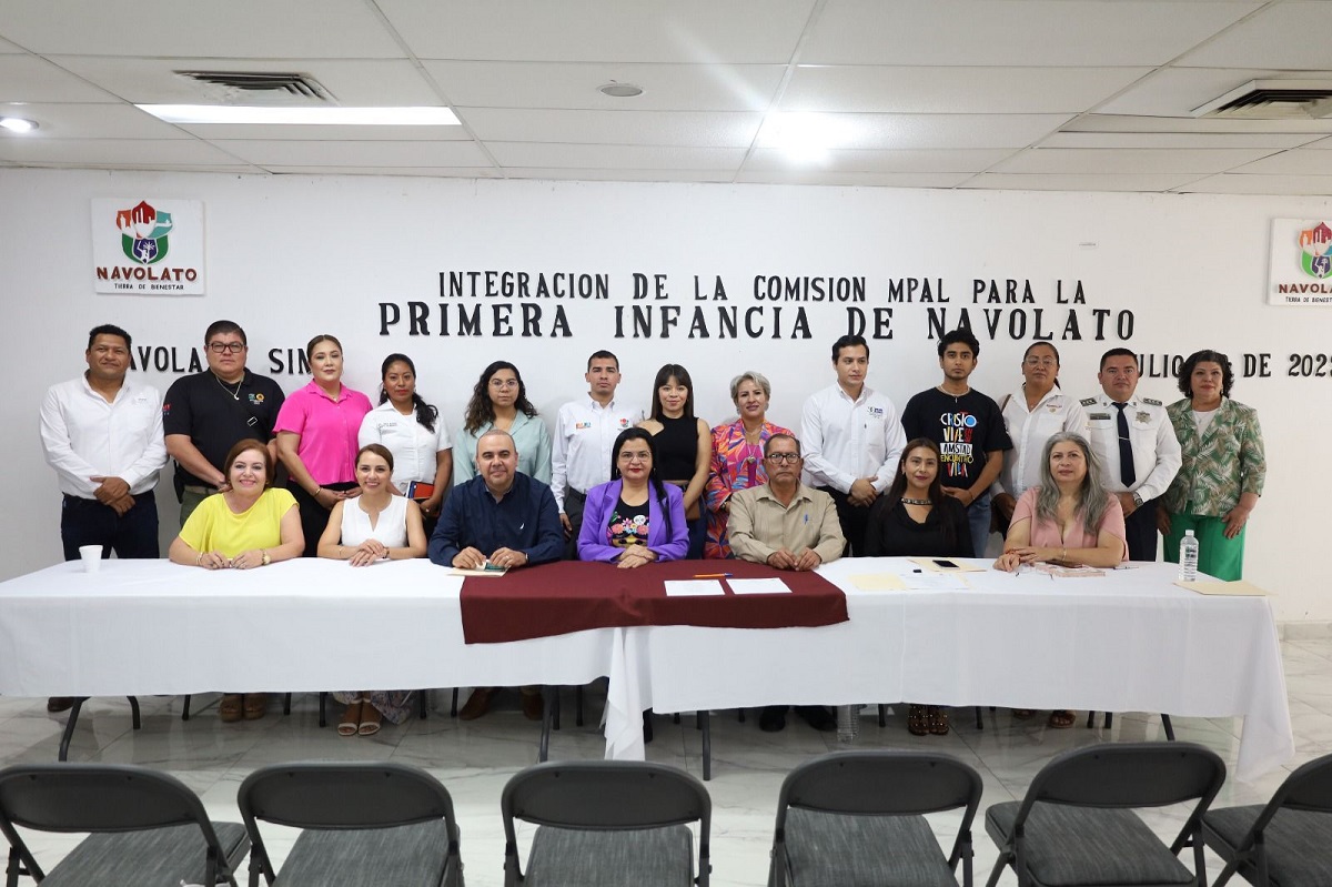 Integran en Navolato la Comisión Municipal para la Primera Infancia