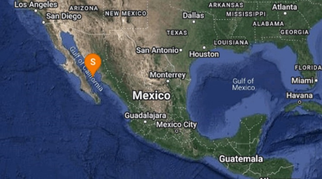 Sismo de 4.5 grados se registra al este de Loreto, BCS