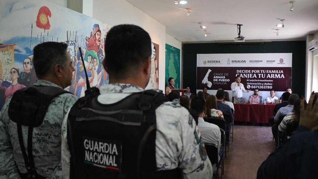 Arranca en Badiraguato el programa de Canje de Armas