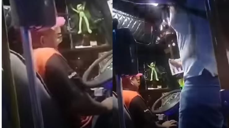 VIDEO: Arrancando el ciclo, captan a chofer negarse a hacer descuento de estudiante a alumno en Mazatlán