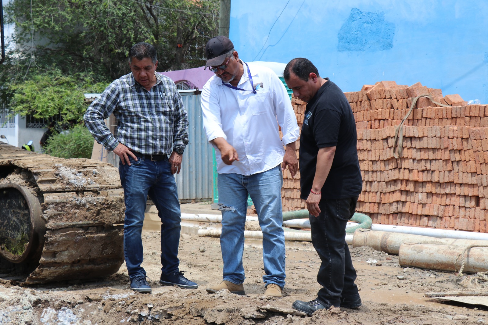 En septiembre entregan el Colector Delfín del Infonavit Alarcón, Jumapam avanza sin problemas en la obra