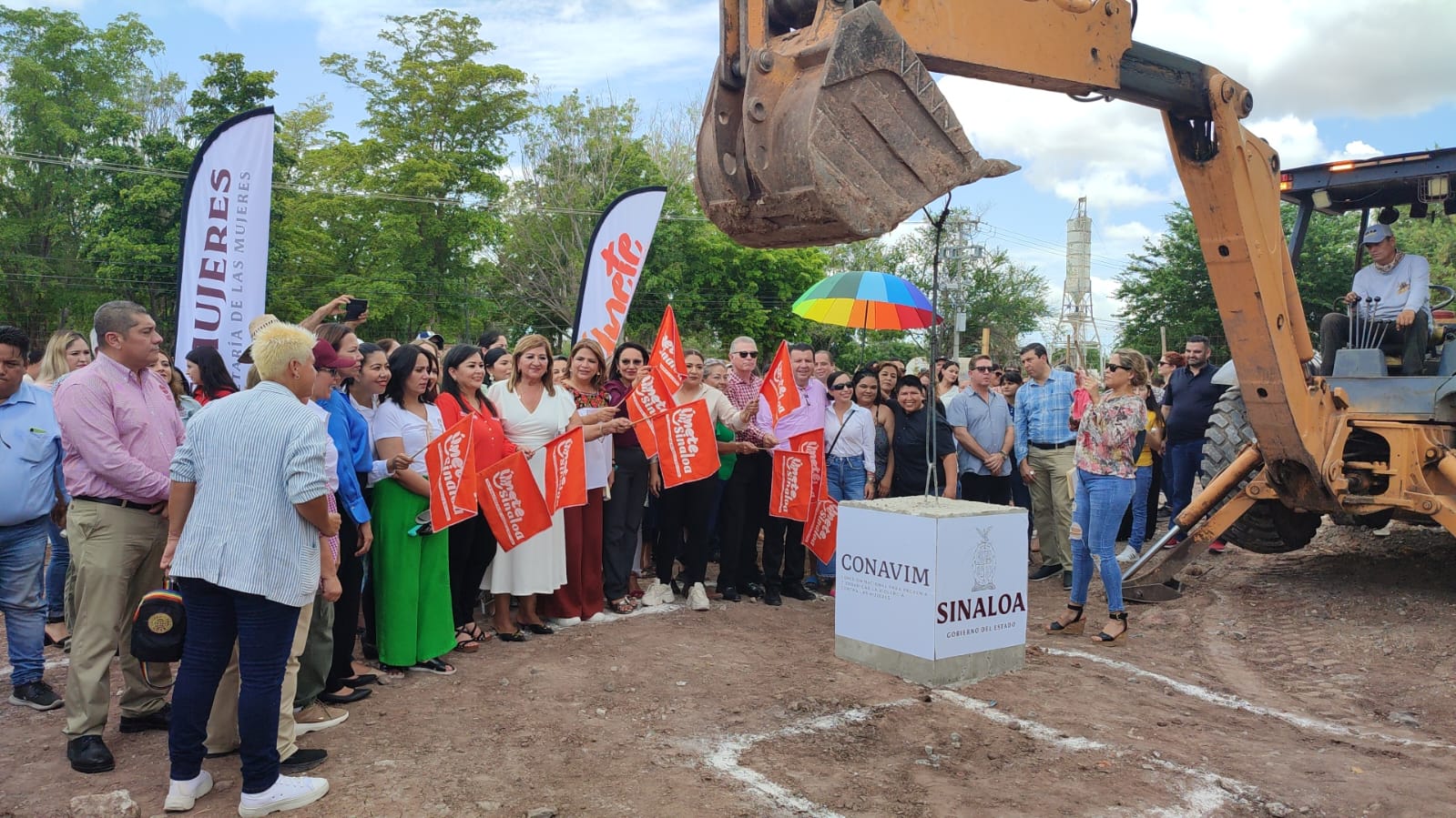 Dan banderazo de la construcción del Centro Regional de Justicia para Mujeres en Ahome; proyectan otro en Guasave