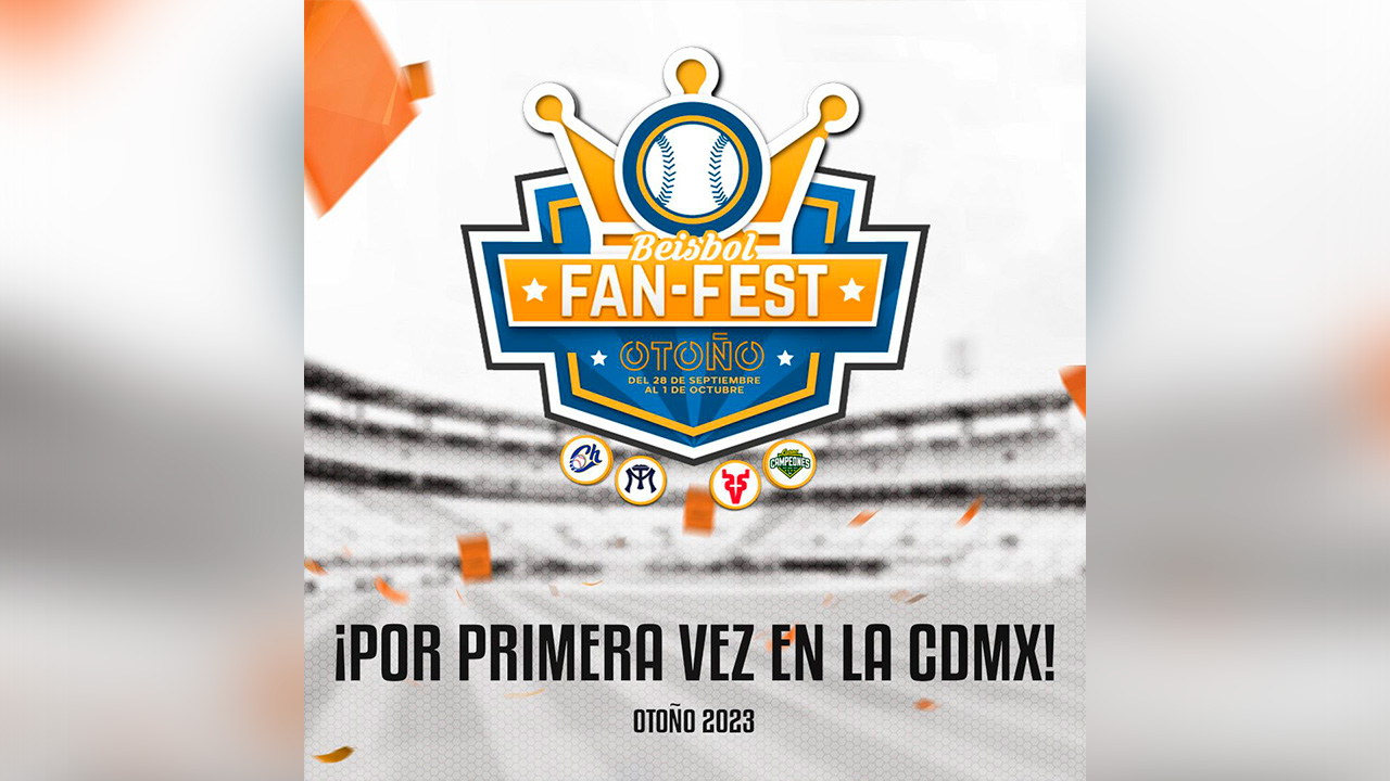 El campeón Cañeros participará en el Beisbol FanFest CDMX 2023