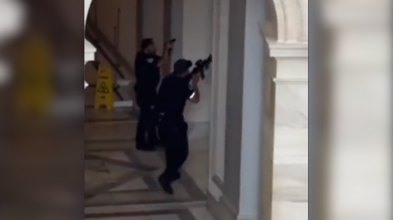 Momentos de tensión | Video: Evacúan el Capitolio de EU, por reporte de ‘tirador activo’