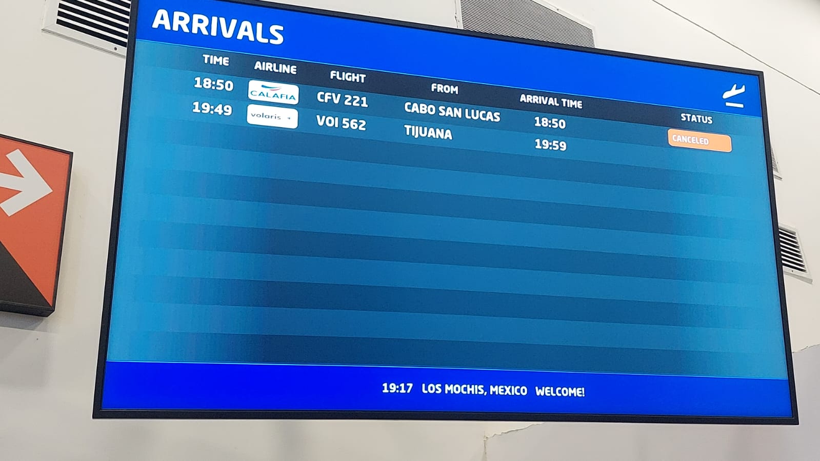 En riesgo conectividad aérea de Sinaloa hacia la península de Baja California