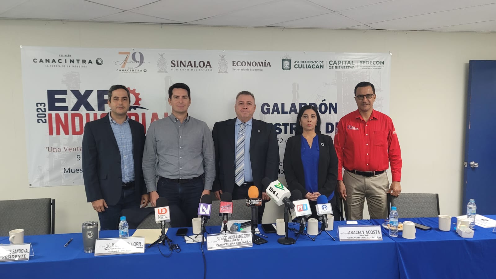 Con el fin de fortalecer las empresas locales y nacionales, Canacintra presentó la Expo Industrial 2023