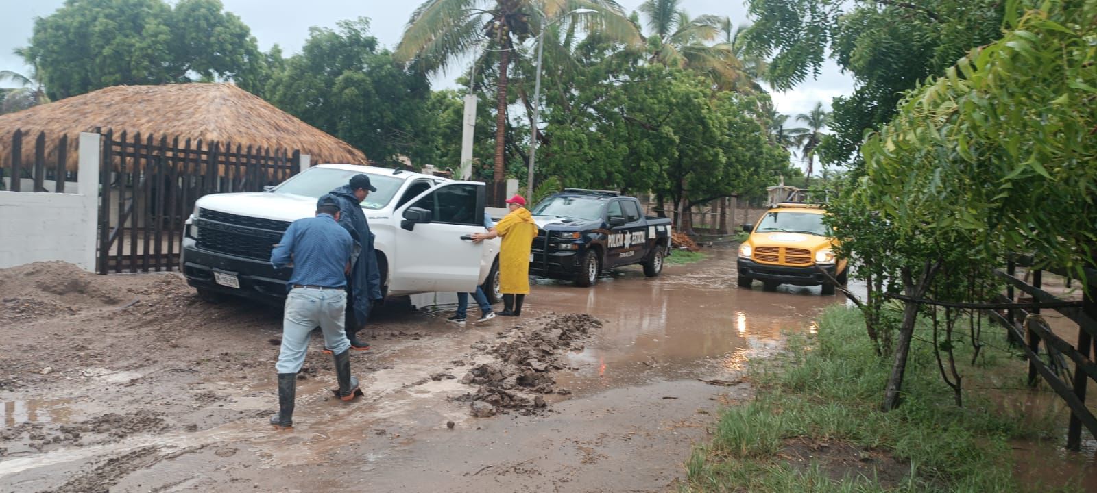 ‘Hilary’ provoca afectaciones en la zona costera de Guasave