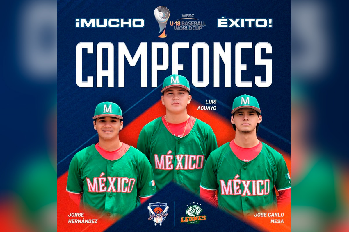 Serán seis los sinaloenses que participarán en el mundial de beisbol sub 18 en China