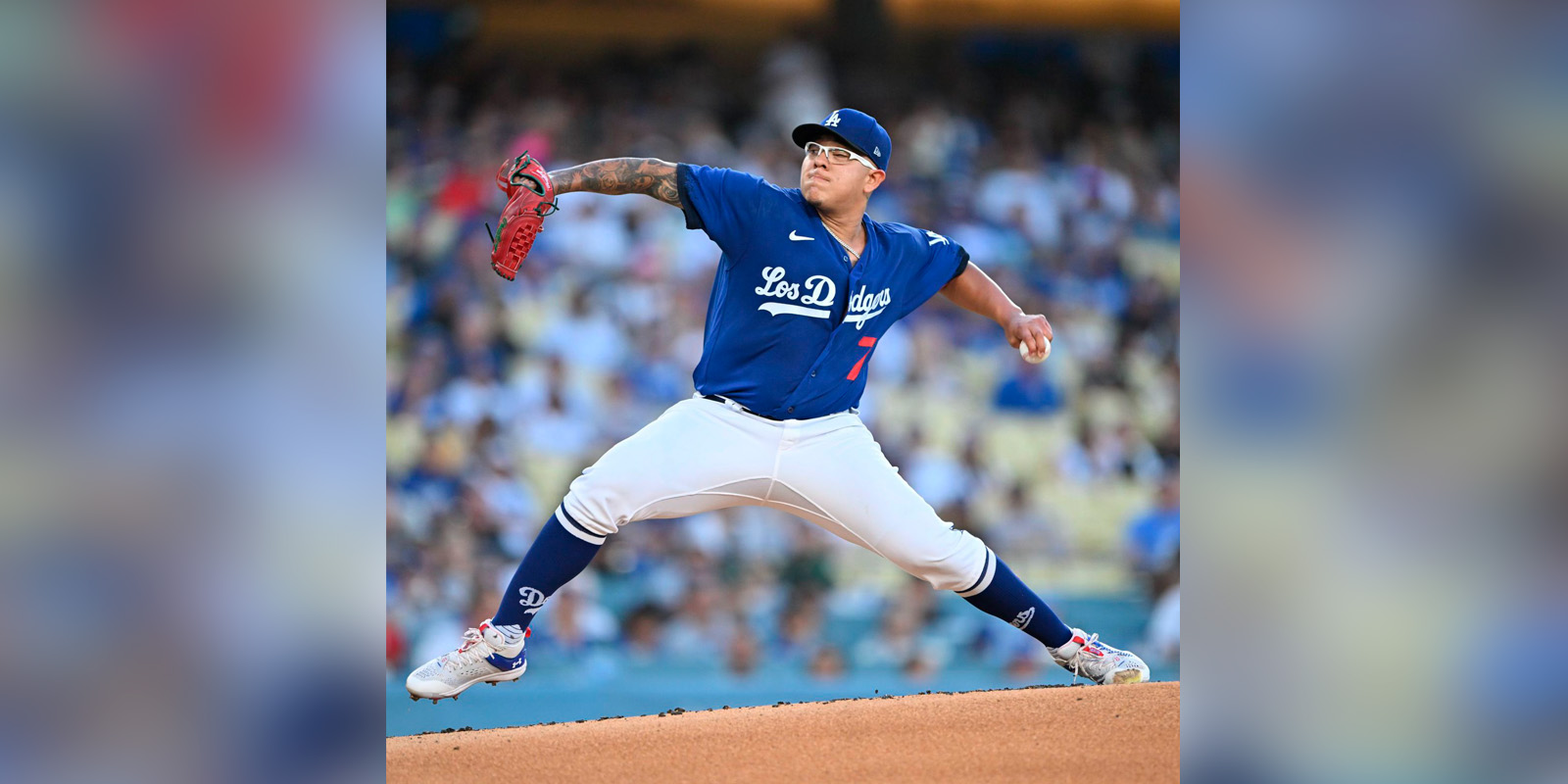 Julio Urías buscará su noveno triunfo de la temporada ante los Diamondbacks de Arizona