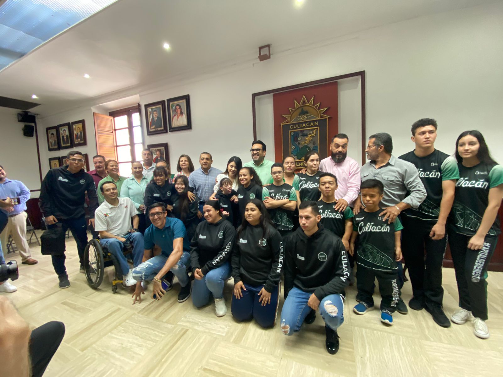 La delegación de Culiacán es abanderada para etapa estatal rumbo a Paranacionales CONADE 2023