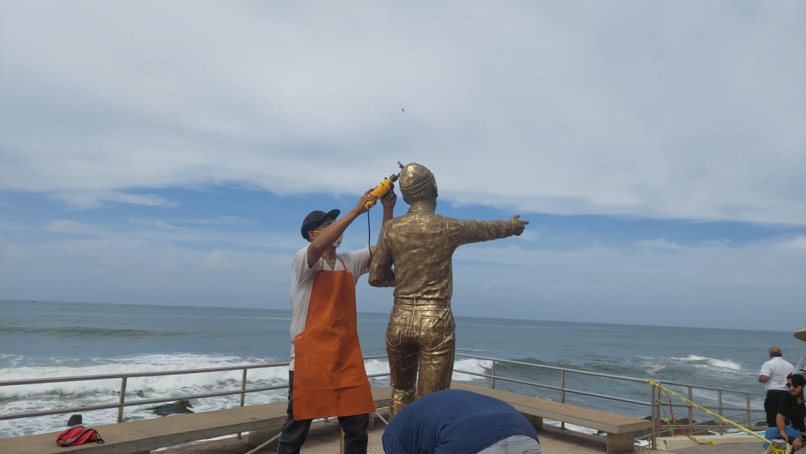 Les dan una pulida a los monumentos de Mazatlán y planean remodelar algunas zonas turísticas