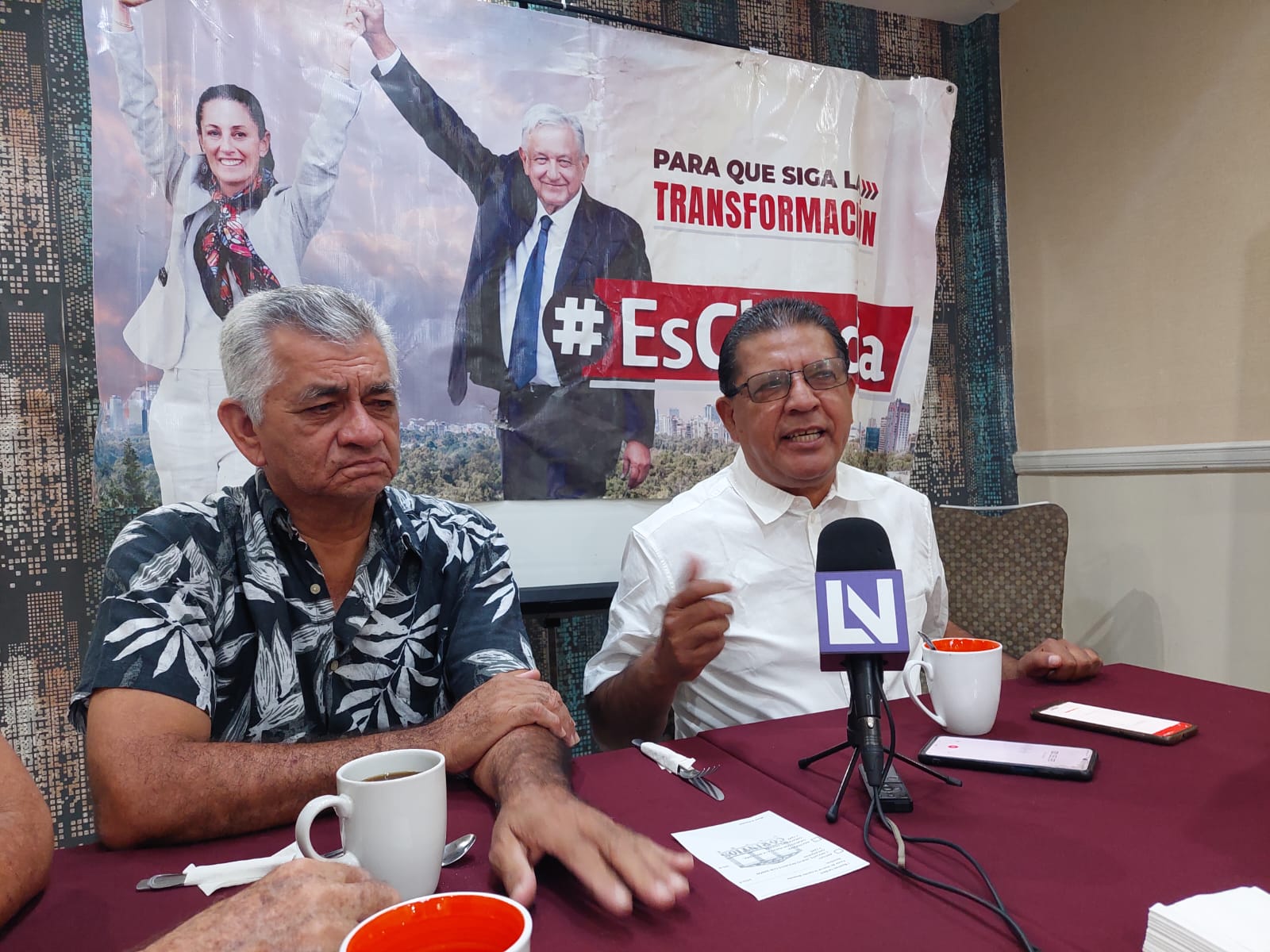 Levanta la mano Efrén Lerma para competir en el 2024; se pronuncia a favor de Claudia Sheinbaum