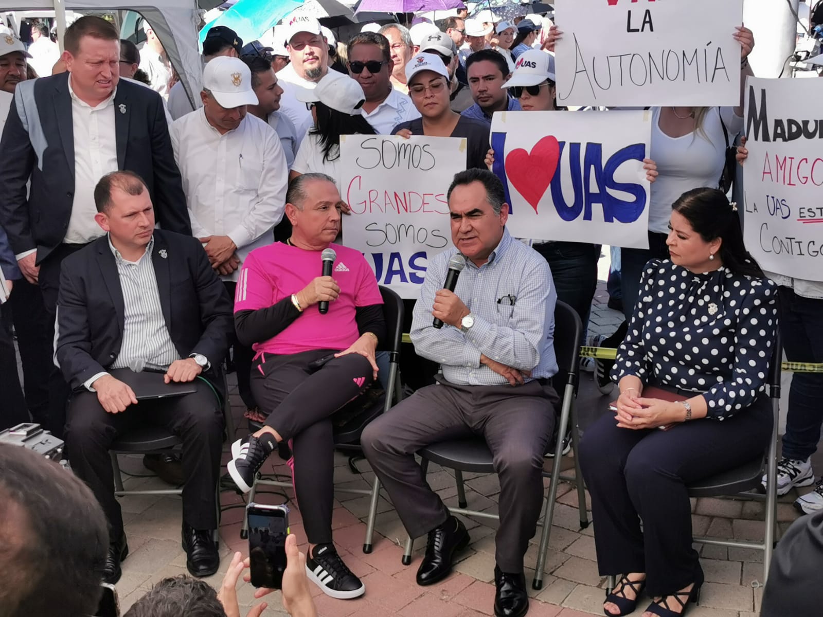 Llega rector de la UAS a enfrentar nuevo proceso en contra por supuesta compra de carne por 77 mdp