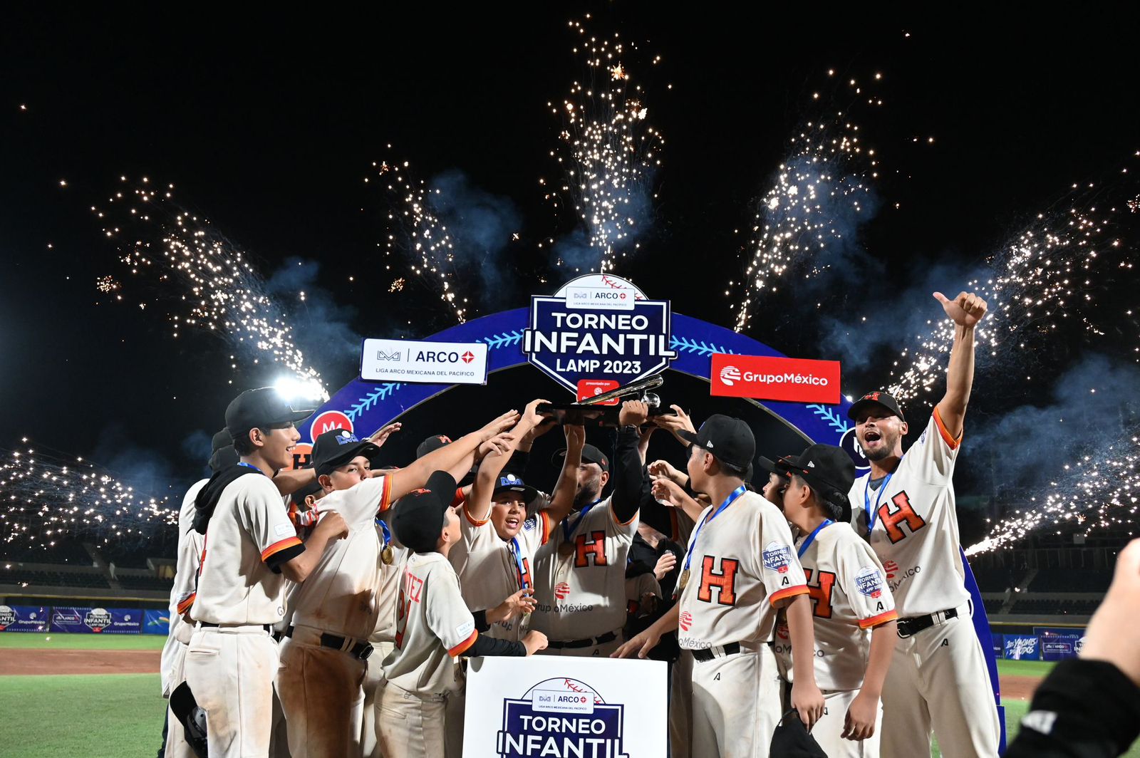 Los Naranjeros de Hermosillo son bicampeones del Torneo Infantil LMP 2023