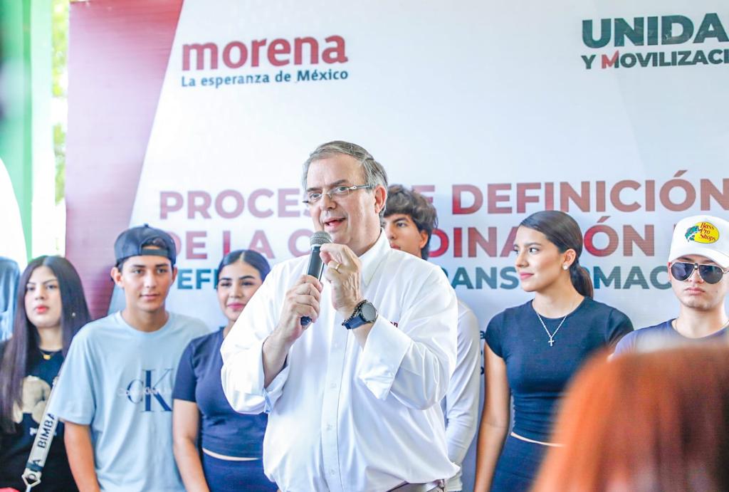 “Cuando sea presidente, invitaré a Claudia Sheinbaum a la Secretaría de Gobernación”: Marcelo Ebrard