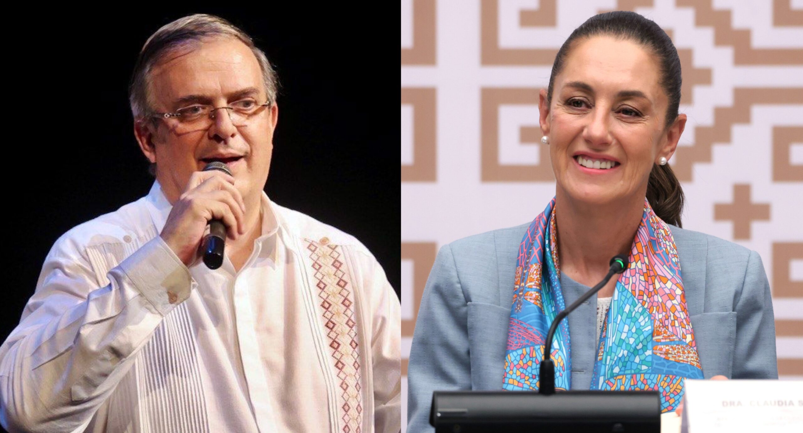 ¿Jaloneo? Sheinbaum destaca resultados en seguridad y Ebrard se atribuye estrategia (videos)