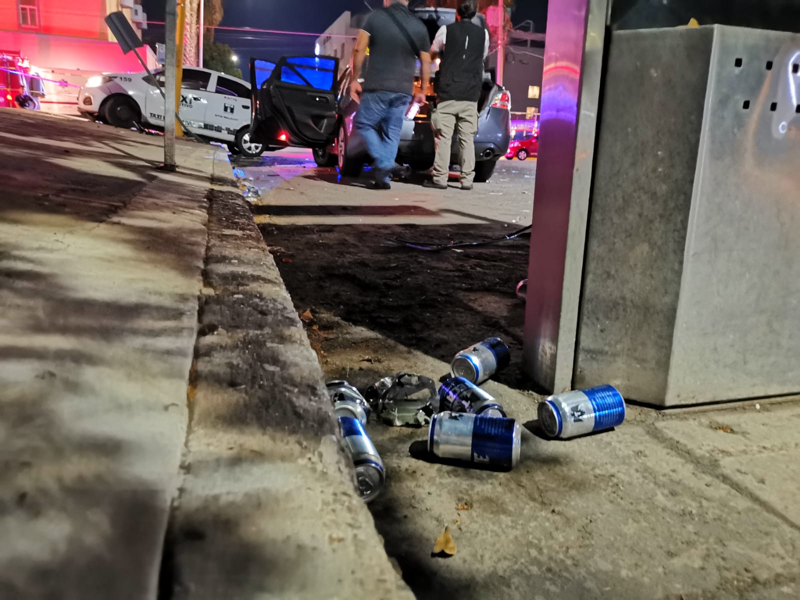 ¡Trágico accidente! Muere taxista al ser chocado por conductor presuntamente ebrio, en Los Mochis