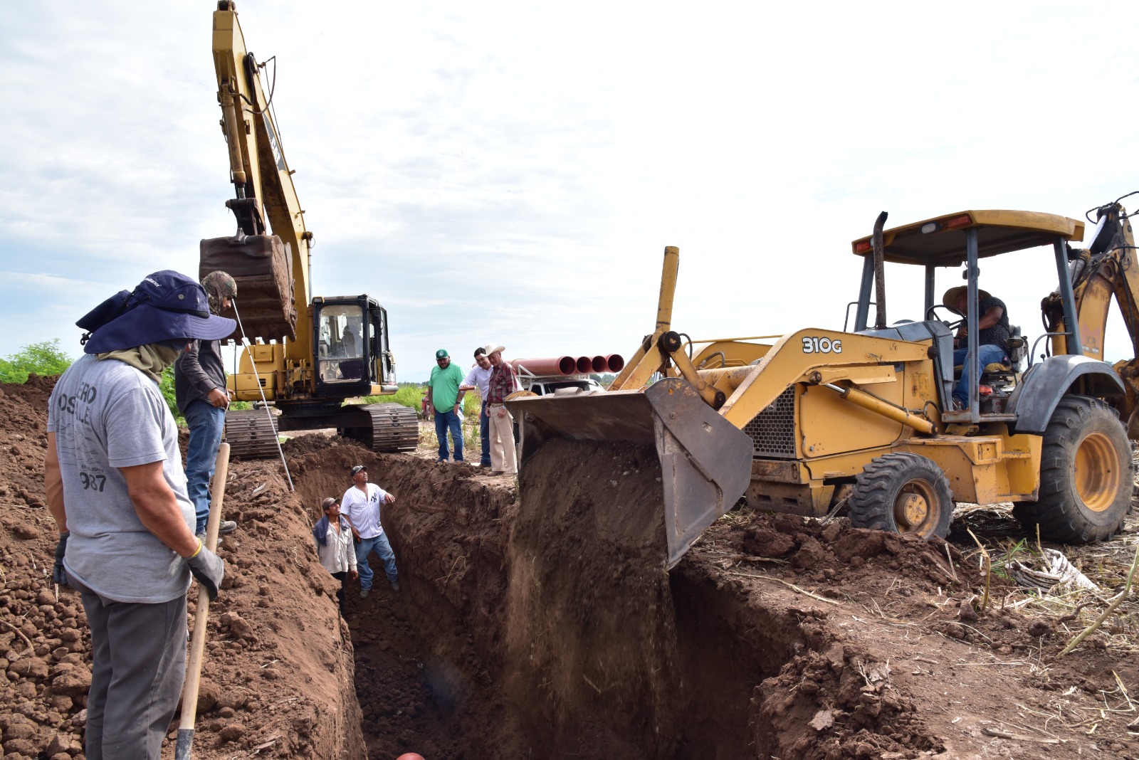 Buscan concretar sistema de conducción de aguas negras en la cabecera municipal de Angostura