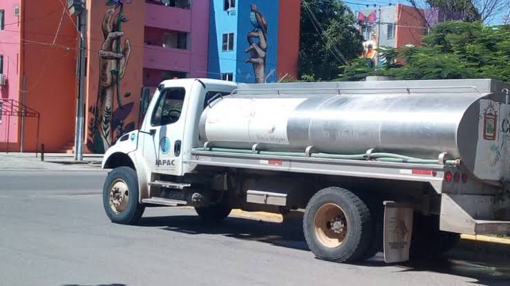 JAPAC pone a disposición pipas ante falta de agua en colonias de Culiacán; te decimos dónde estarán ubicadas