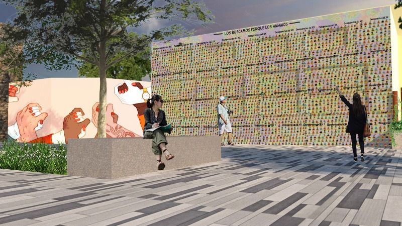 Pedirán cambio de ubicación para memorial de desaparecidos en Culiacán