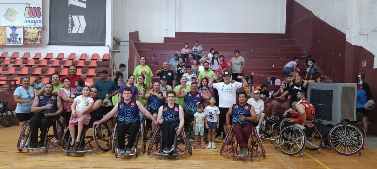 Ráfaga Cañera, bicampeón de la Liga Estatal de Baloncesto sobre Silla de Ruedas