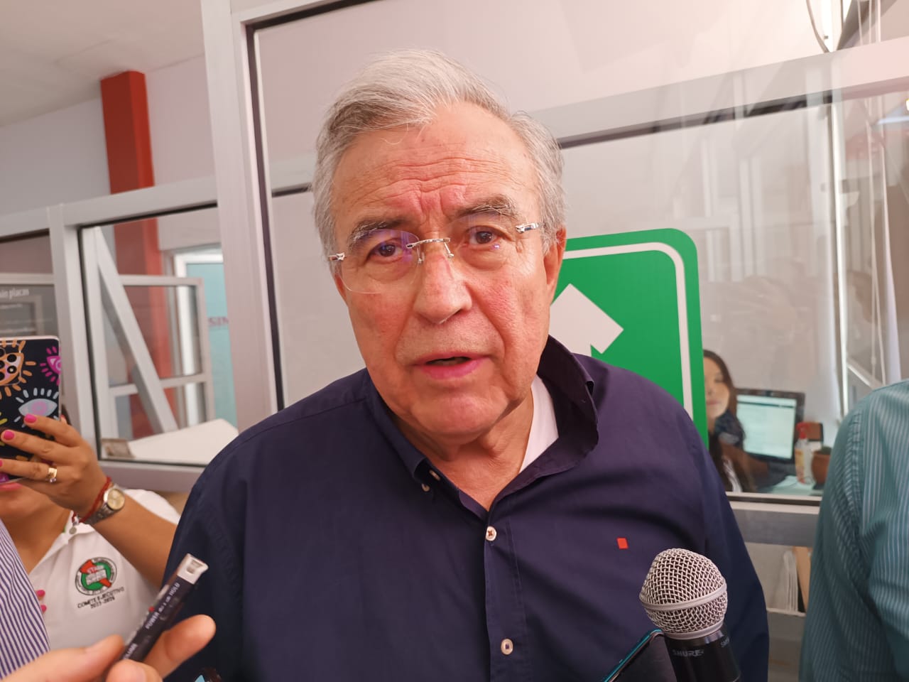 “Se hará lo que se tenga que hacer”; anuncia Rocha Moya solución al conflicto en el TEC Guasave