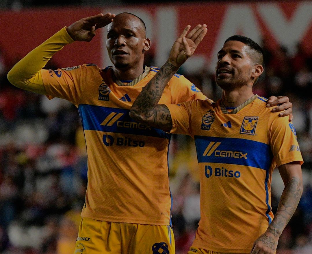 Los Tigres UANL golean al Necaxa a domicilio en la jornada 4 del Apertura 2023 en la Liga MX