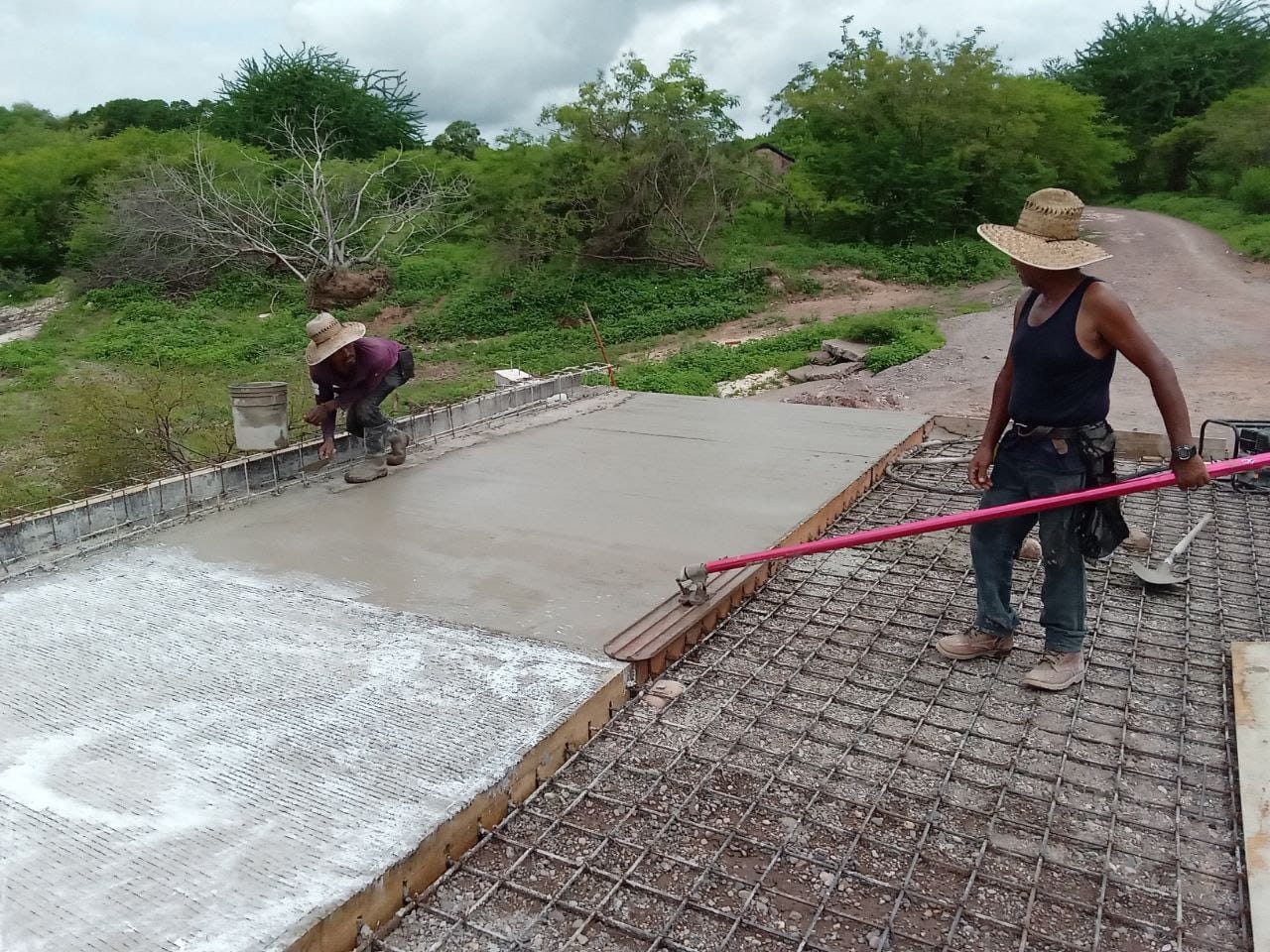 Sierra de Rosario dejará de ser zona incomunicada, puente vado va al 80 por ciento