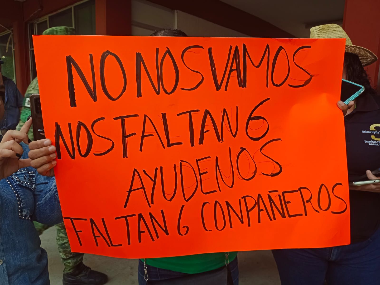 “Sin mis hijos no me voy”: Madre de tres desaparecidos se resiste a regresar a San José de las Delicias