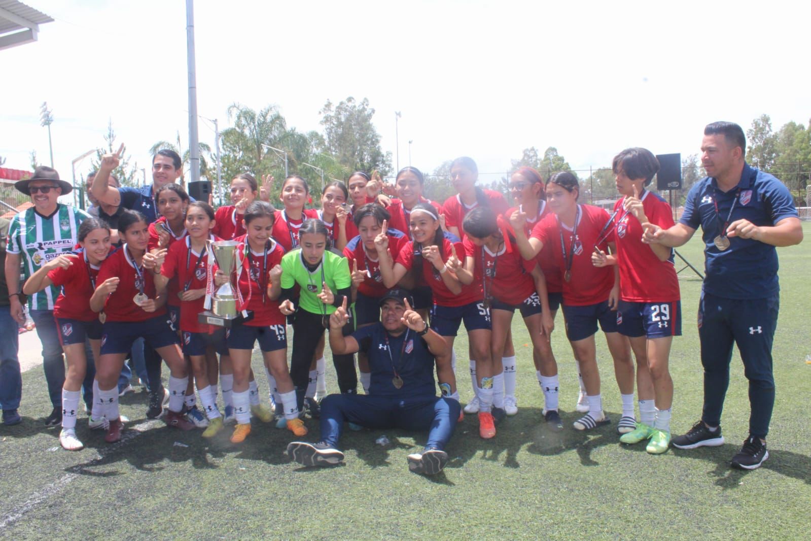 Sinaloa se corona en el Torneo Nacional de Futbol Femenil Sub 18 Villista 2023, en Durango
