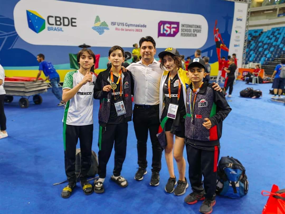 Sinaloenses consiguen medallas para México en Taekwondo de los Juegos Mundiales Escolares en Brasil