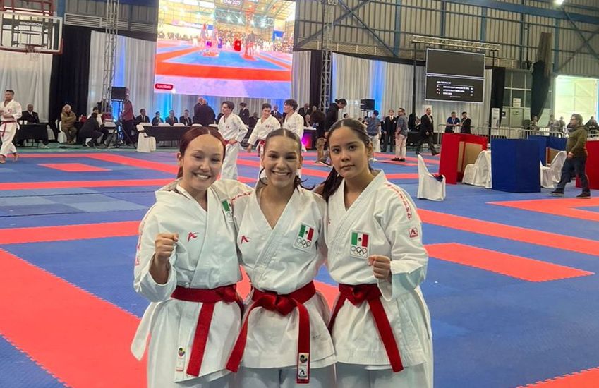 Tres sinaloenses logran medalla en Panamericano de Karate en Chile