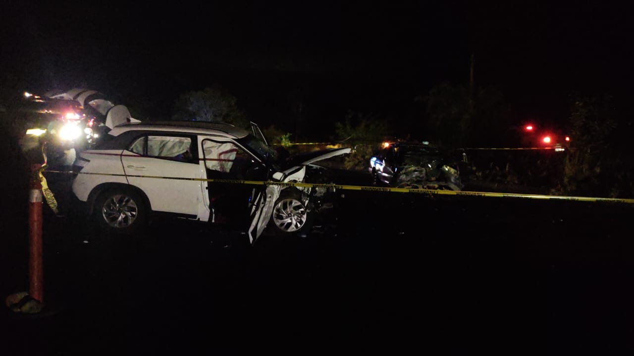 Un adulto mayor sin vida y 4 lesionados deja accidente sobre la carretera San Blas-Choix