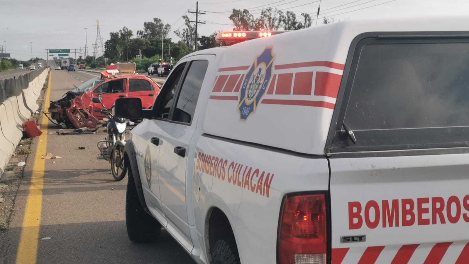 En 2023 hubo una reducción en accidentes de tránsito del 23.3 por ciento: Bomberos Culiacán