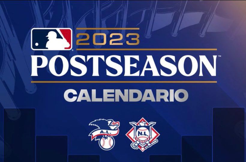 Grandes Ligas anuncia calendario de postemporada 2023
