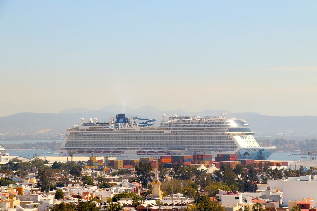 Cruceros que llegarán a Mazatlán en agosto con 32 mil pasajeros, dejarán derrama de más de 40 millones